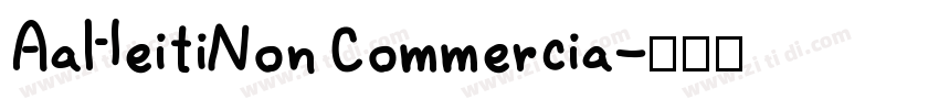 AaHeitiNon Commercia字体转换